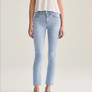 Agolde Toni Mid Rise Straight Leg Jean